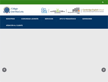 Tablet Screenshot of josemaxleon.edu.co
